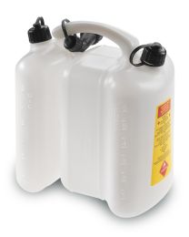 Tecomec dubbele brandstofkan inhoud 3 + 6 liter + etui