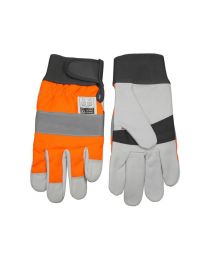 Handschuhe mit Sägeschutz Größe M (klasse 1)