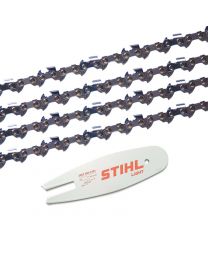 1 + 4 combinatie set 10cm 1/4" 1,1mm Stihl passend voor Stihl GTA26