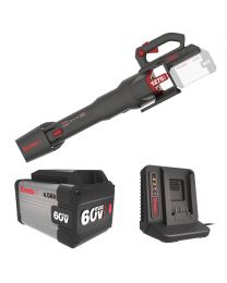 Startset KRESS KG560E.9 60V accu bladblazer 1275m³/u luchtverplaatsing 