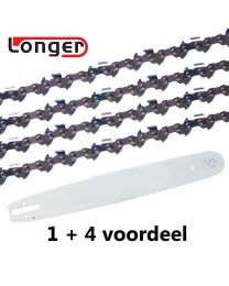 1 + 4 Kombinationsset 63cm 3/8" 1,5mm Longer (84E)