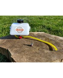 Auxiliary oiler kit tbv chainsaw mill