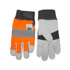 Handschuhe mit Sägeschutz Größe M (klasse 1)